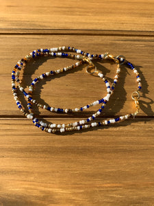 Blue Jay Anklet