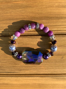 Purple Jewel Bracelet